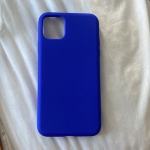 Royal blue iPhone case
